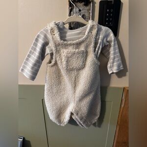 Cloud Island T-shirt and overall